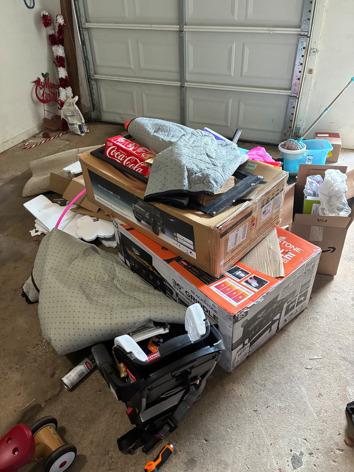 Garage Cleanout before, Grand Rapids, MI