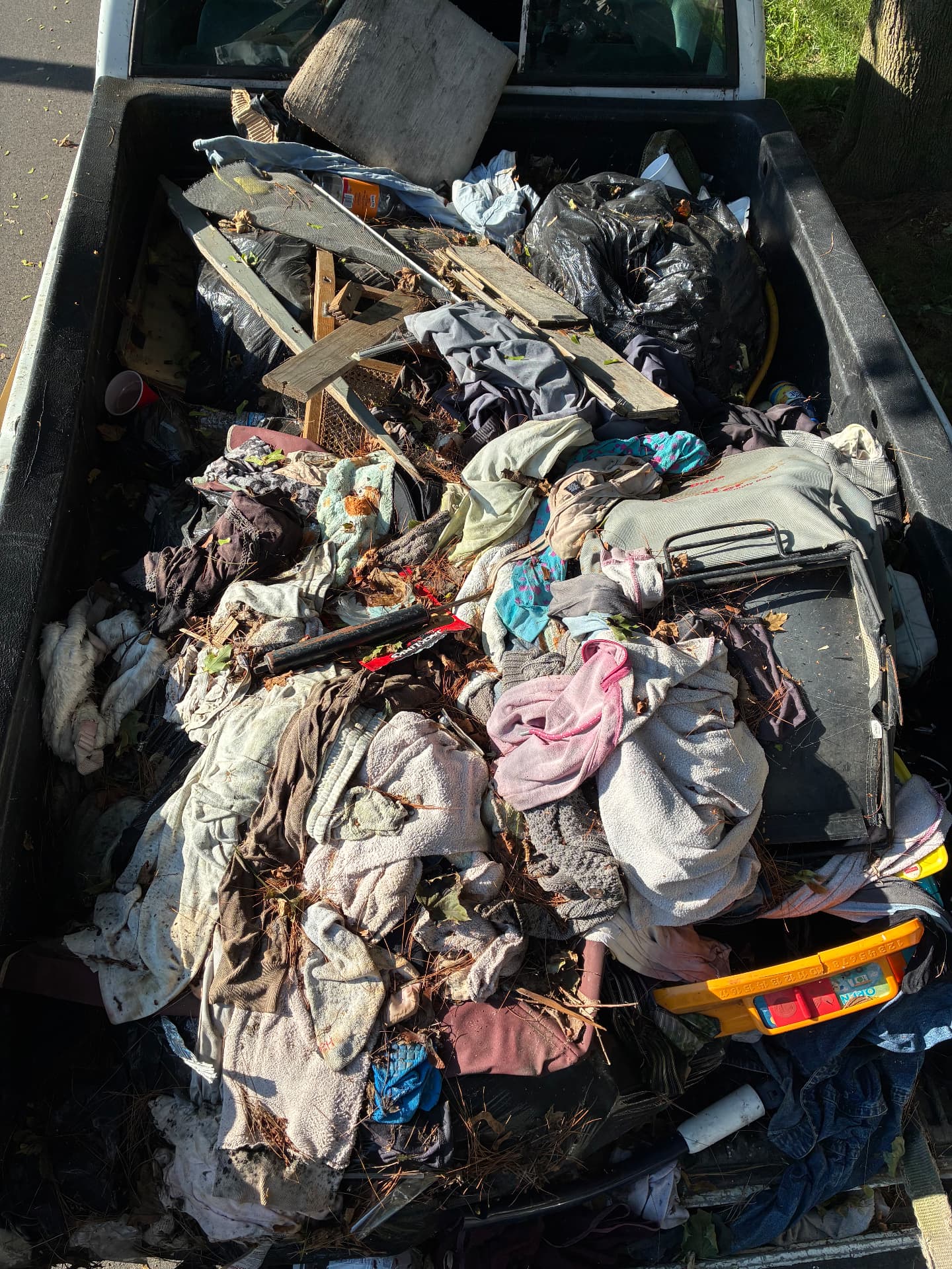 Household Junk Haul before, Grand Rapids, MI